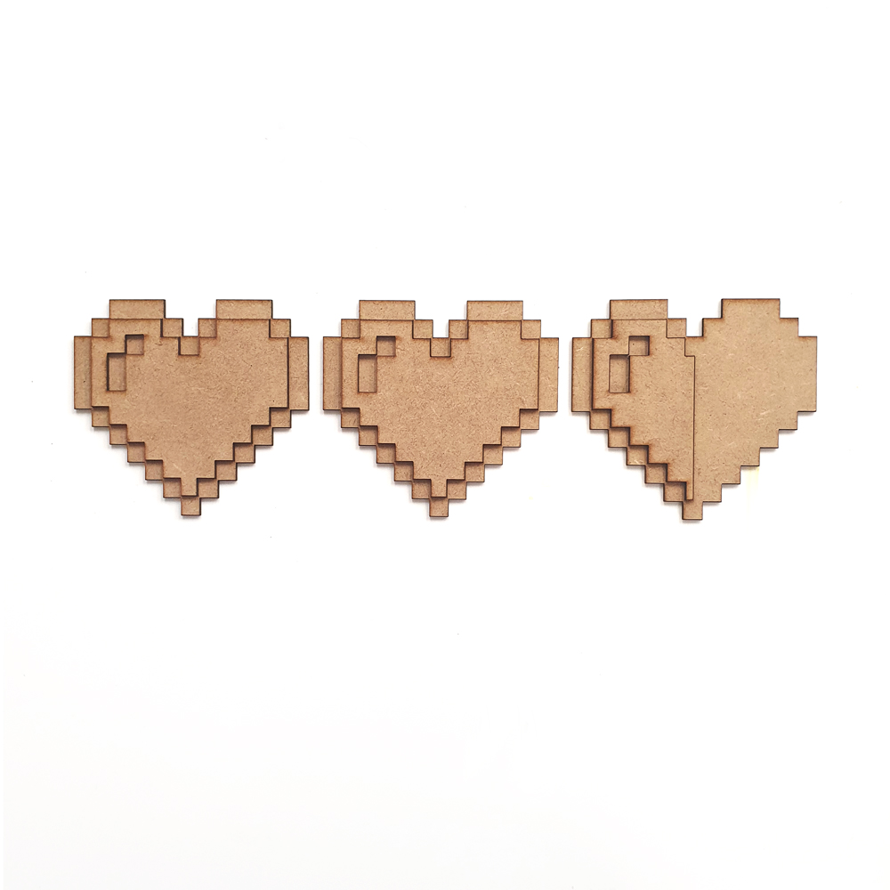 Game Hearts - MDF